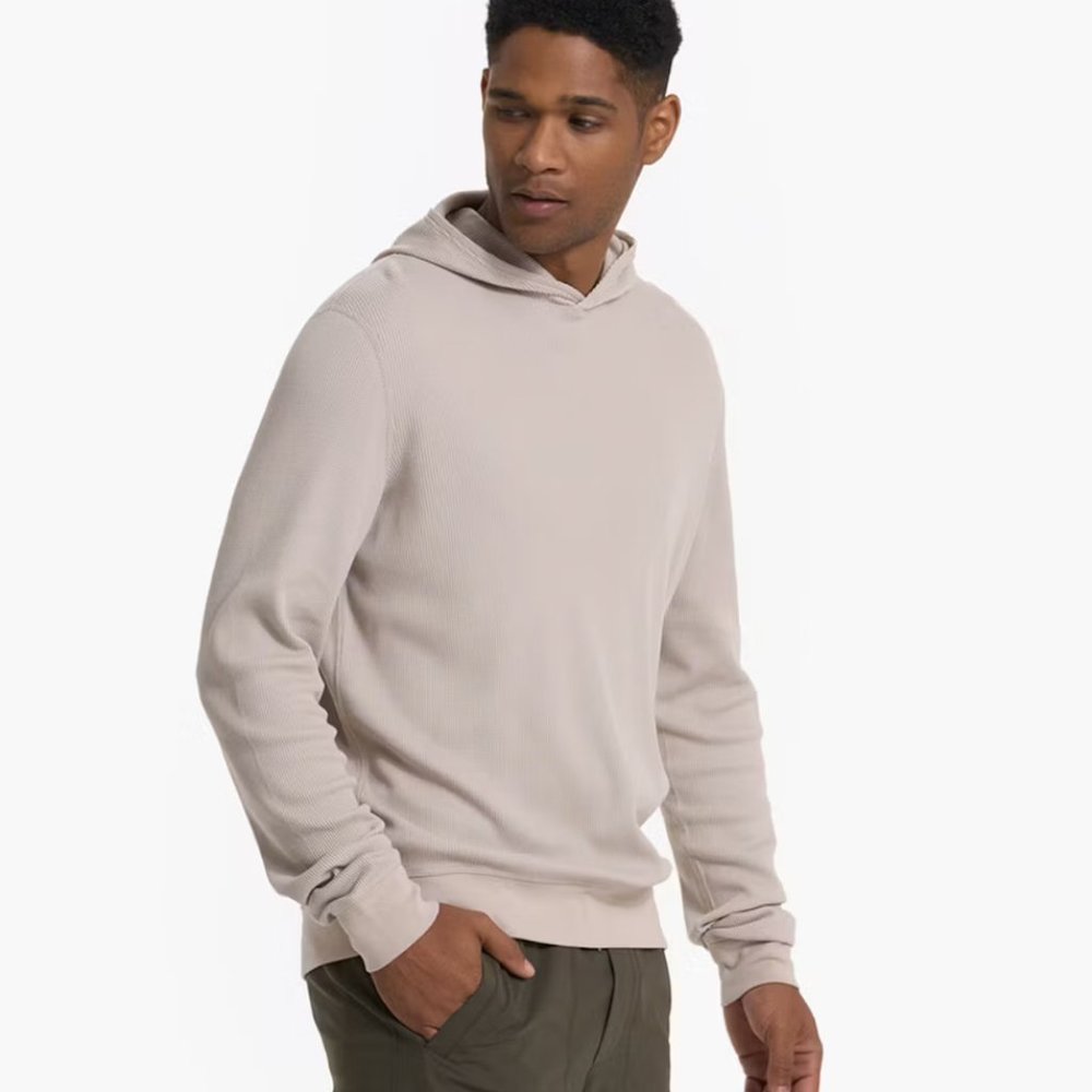Vuori - Waffle Hoodie "Dark Salt"